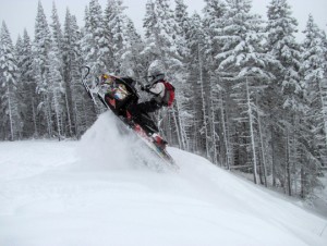 Motoneige hors piste, Chic-Chocs, GaspésieAdrénaline Hors Piste