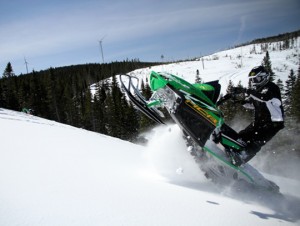 Motoneige hors piste, Chic-Chocs, GaspésieAdrénaline Hors Piste