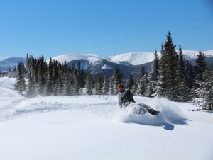 motoneige hors piste, Chic-Chocs, Gaspésie Adrénaline Hors Piste