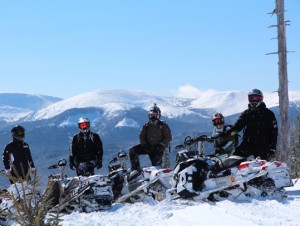 motoneige hors piste, Chic-Chocs, Gaspésie Adrénaline Hors Piste