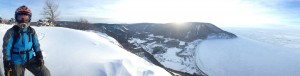 motoneige hors piste, Chic-Chocs, Gaspésie Adrénaline Hors Piste