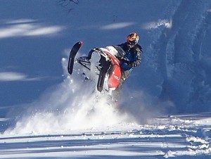 motoneige hors piste, Chic-Chocs, Gaspésie Adrénaline Hors Piste